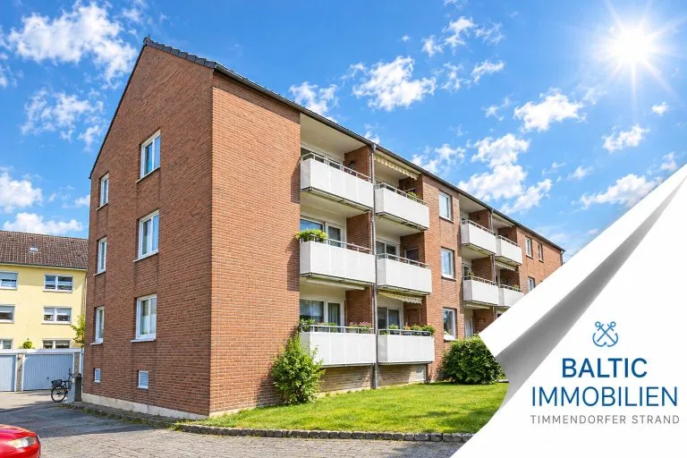 Immobilienangebot - Neustadt in Holstein - Alle - freie Strandnahe 2-Zimmer-Wohnung inkl. Kellerraum und Stellplatz!